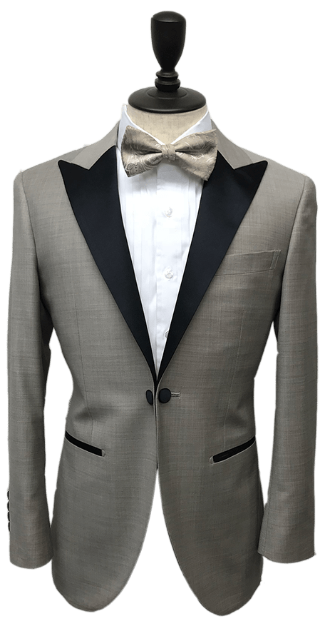 ベージュ・タキシード