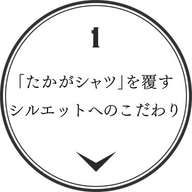「たかがシャツ」を覆すシルエットへのこだわり
