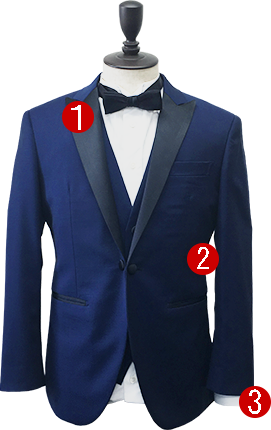 「サイズが合っているだけでは不充分。より男性的で美しいシルエットに」