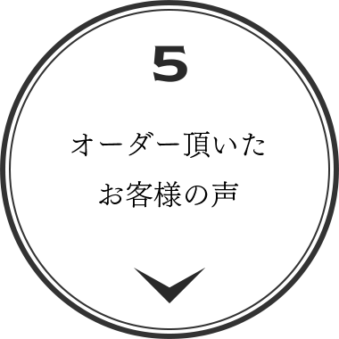 オーダー頂いたお客様の声